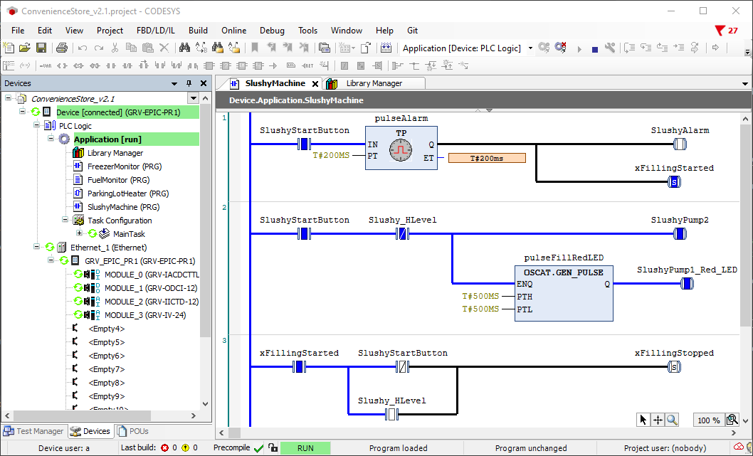 Codesys Code Example